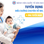 THÔNG BÁO: Tuyển dụng điều dưỡng nhi khoa