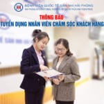 Thông tin tuyển dụng vị trí Chăm sóc khách hàng Bệnh viện Quốc tế Sản Nhi Hải Phòng