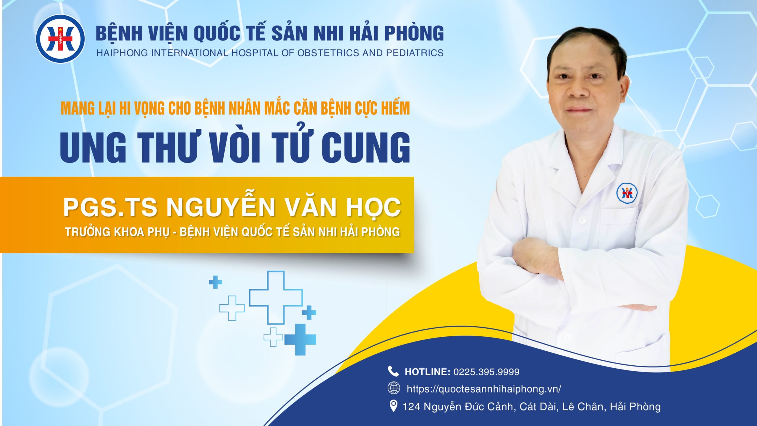 Mang lại hi vọng cho bệnh nhân mắc căn bệnh cực hiếm ung thư vòi tử cung