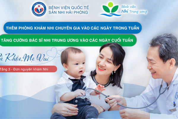 Tăng cường bác sĩ Nhi Trung Ương khám tại Bệnh viện vào cuối tuần