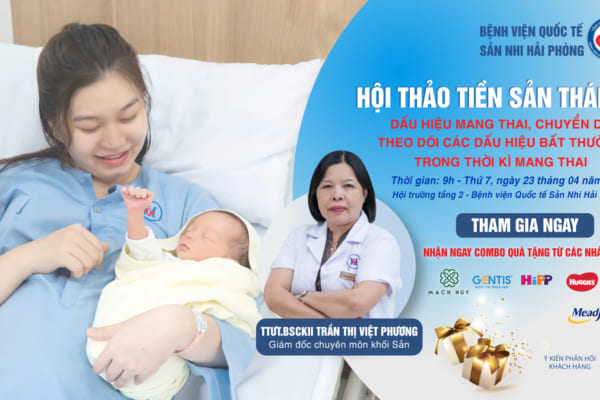Nhìn lại hội thảo tiền sản tháng 4 đầy thành công