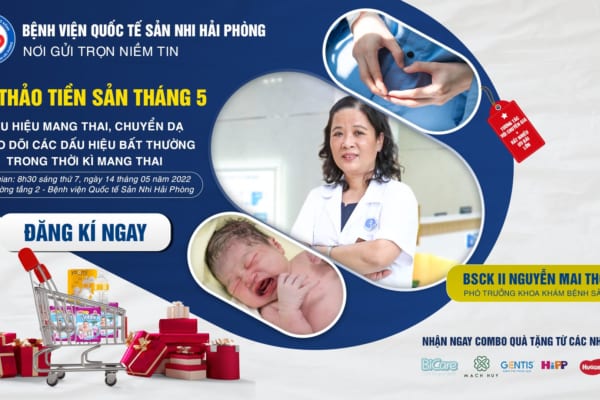 Mở đầu tháng 5 cùng hội thảo tiền sản
