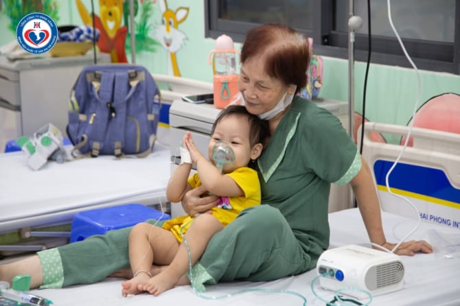 Hoạt động tại khu điều trị trong ngày – Daycare, Bệnh viện Quốc tế Sản Nhi Hải Phòng