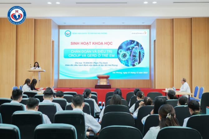 Tổ chức sinh hoạt khoa học “Hướng dẫn chẩn đoán và điều trị Group và Gerd ở trẻ em”