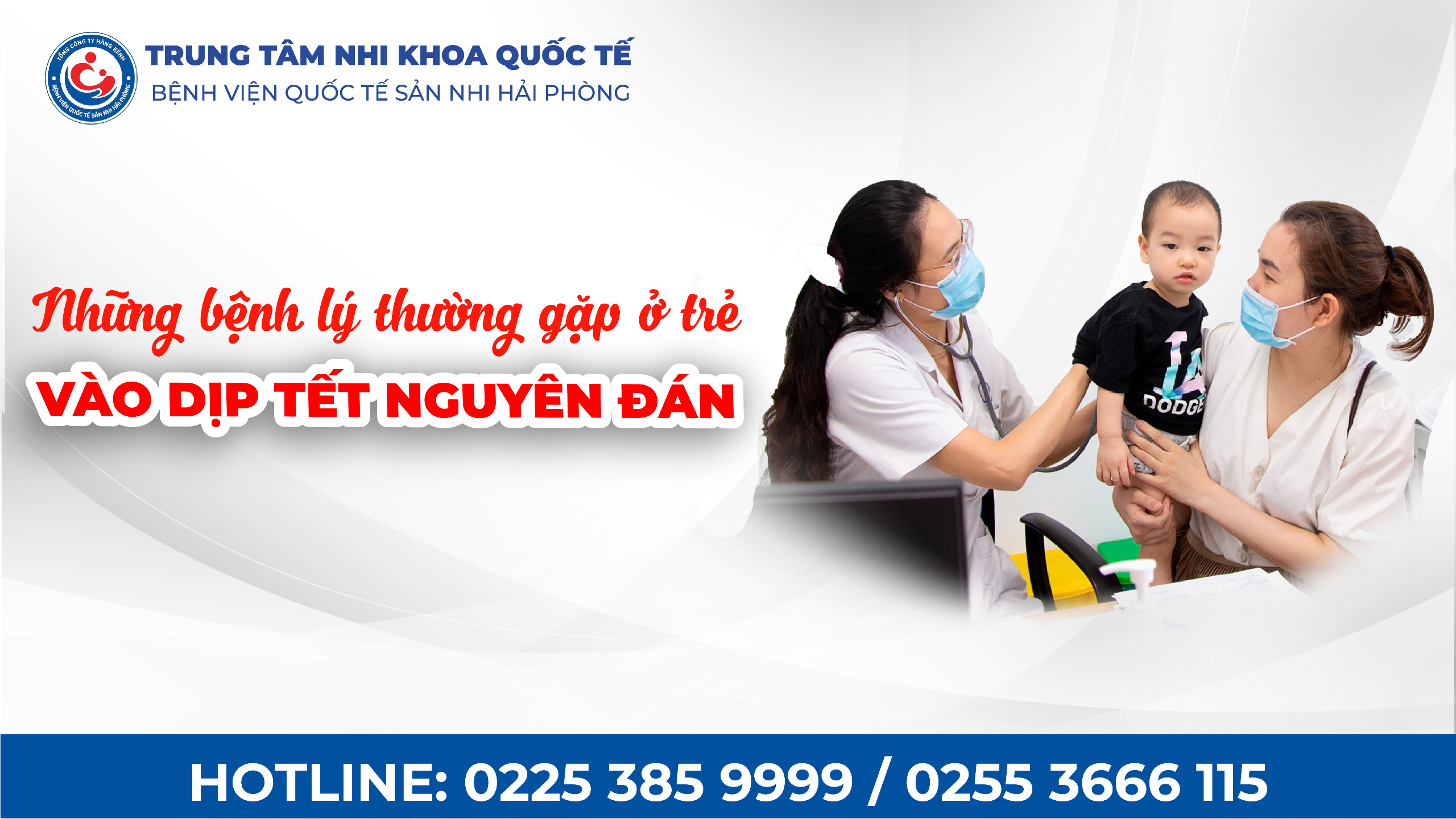 bệnh ở trẻ dịp tết nguyên đán