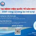 Học STAT tại Bệnh viện Quốc tế Sản nhi Hải Phòng