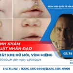 Chương trình khám và phẫu thuật nhân đạo cho trẻ bị di tật khe hở môi, vòm miệng