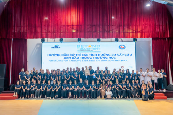 BỆNH VIỆN QUỐC TẾ SẢN NHI HẢI PHÒNG PHỐI HỢP CÙNG HỆ THỐNGTRƯỜNG THE DEWEY SCHOOLS – HẢI PHÒNG TỔ CHỨC TẬP HUẤN KỸ NĂNG SƠ CỨU CƠ BẢN