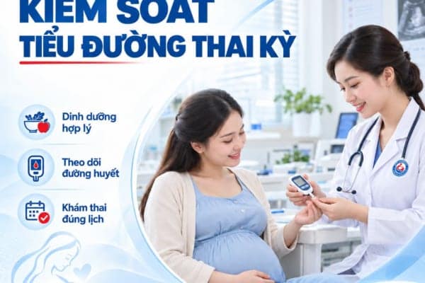 Kiểm soát tiểu đường thai kỳ: Mẹ chủ động, con khỏe mạnh