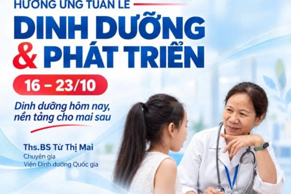 Hưởng ứng tuần lễ dinh dưỡng và phát triển 16–23/10: Chăm chút dinh dưỡng hôm nay, vun đắp tương lai cho trẻ