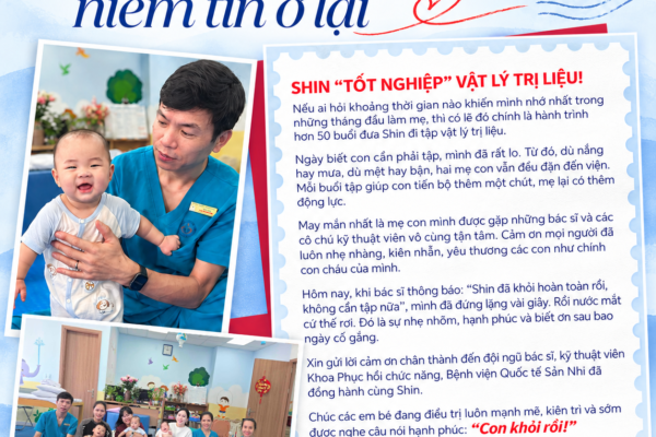 “I’m better now!” – Three words that made mom cry.